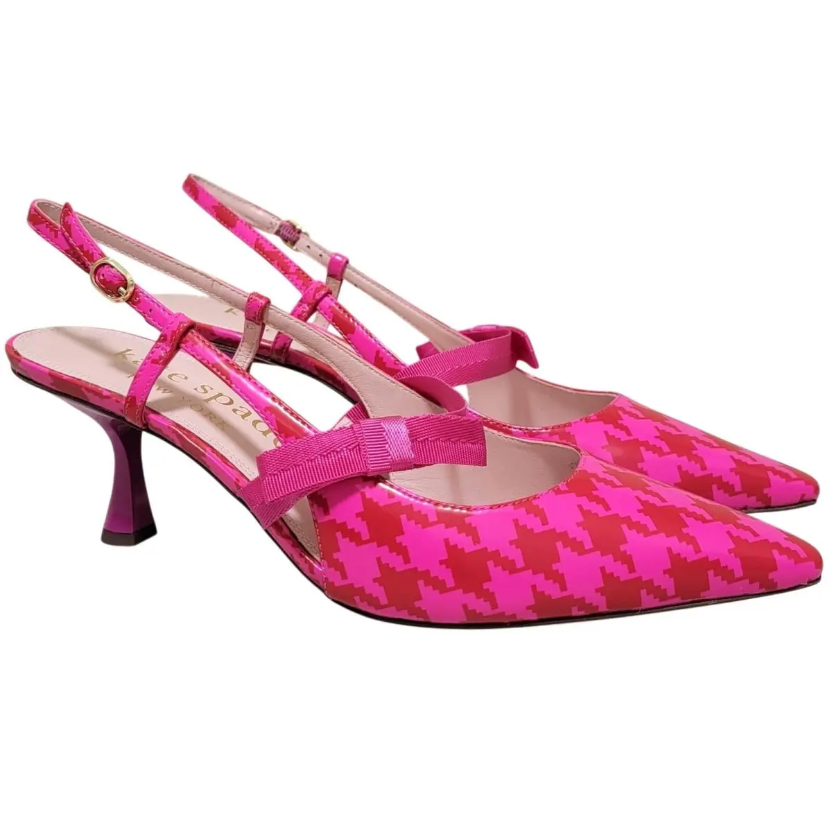 Kate Spade NY Women Maritza Slingback Pointed Toe Heels Size US 11B Marker Pink
