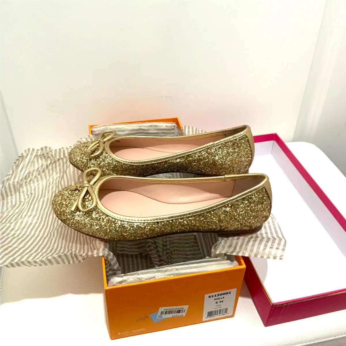 Kate Spade shoes - Gold, Exterior: Gold 5