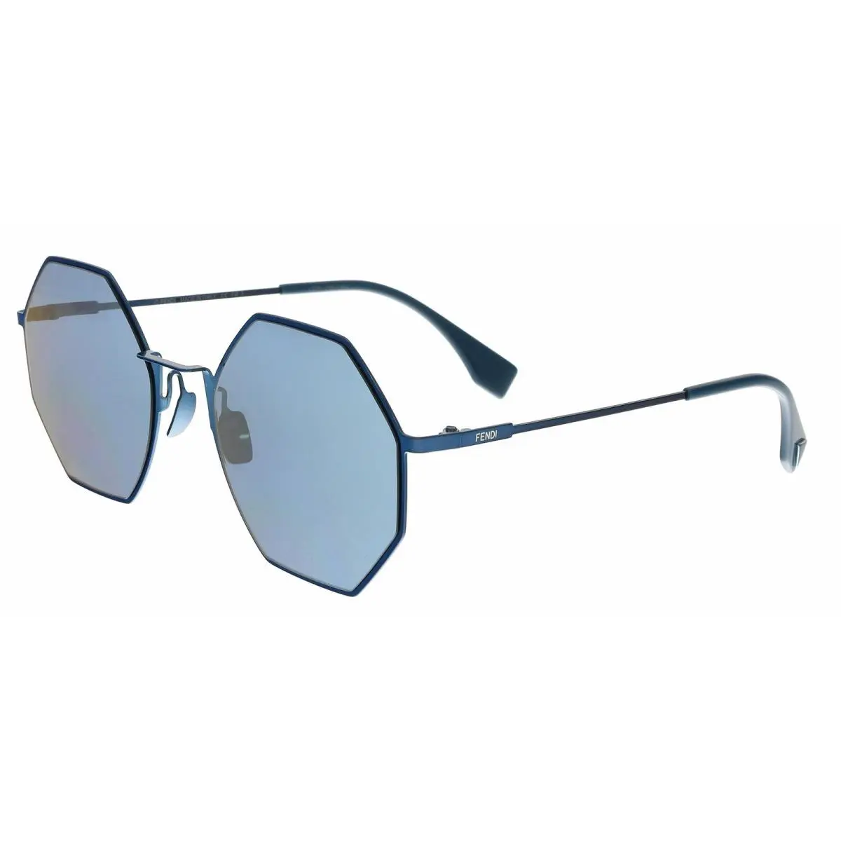 Eyeline FF 0292/S 0PJP 3J Sunglasses Blue Frame / Azure Mirror Lens by Fendi