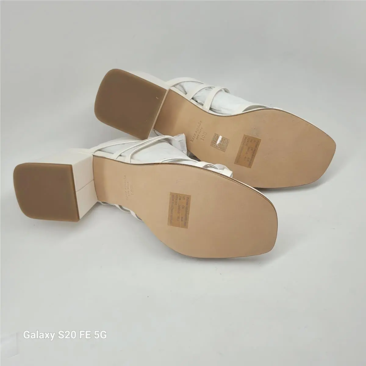 Kate Spade shoes - Carolina Block Heel Sandal - Carolina Block Heel Sandal - Ivory 1