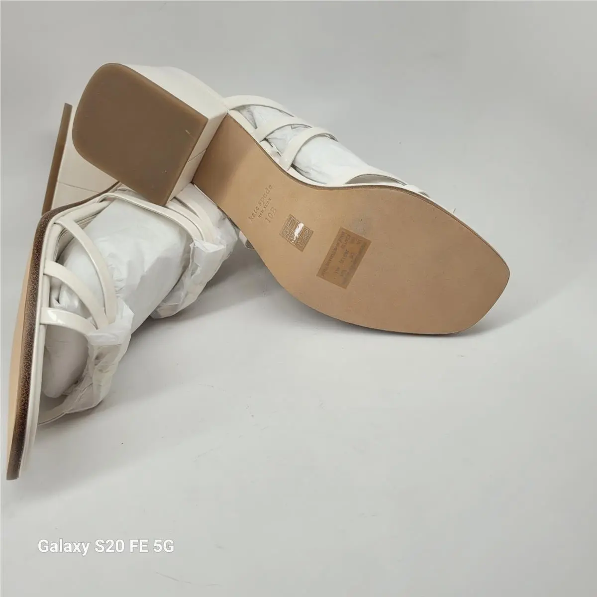 Kate Spade shoes - Carolina Block Heel Sandal - Carolina Block Heel Sandal - Ivory 3