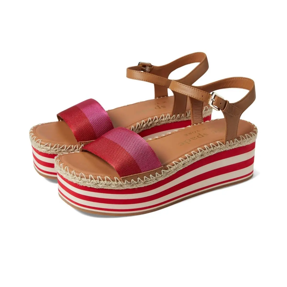 Kate Spade New York Picnic Platform Festive Pink Multi US 6.5 B