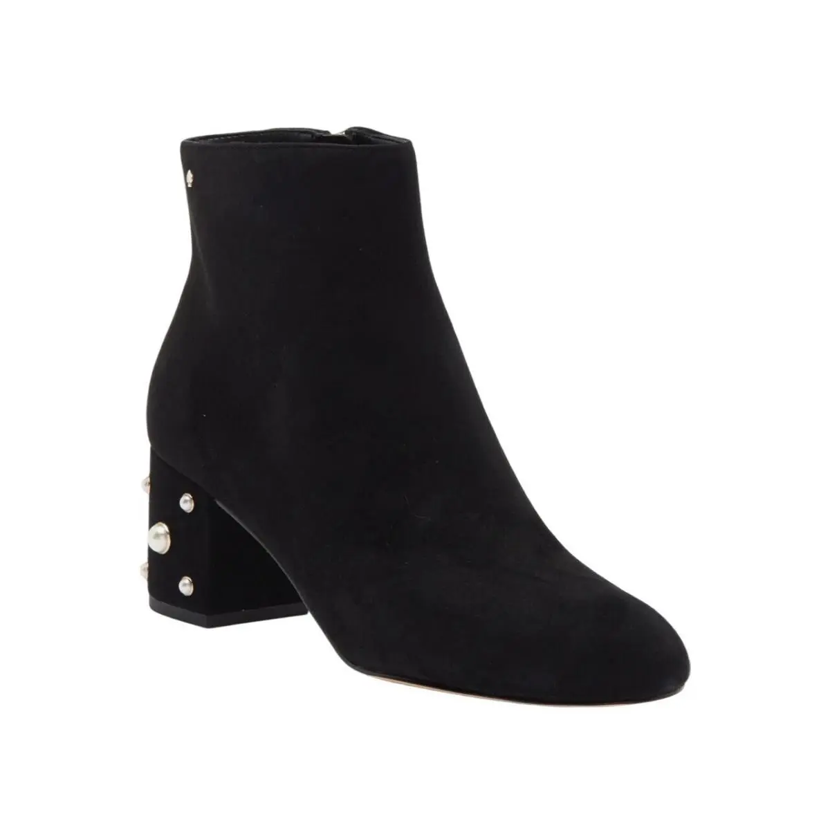 Kate Spade shoes - taraji faux pearl block heel bootie - Black 2