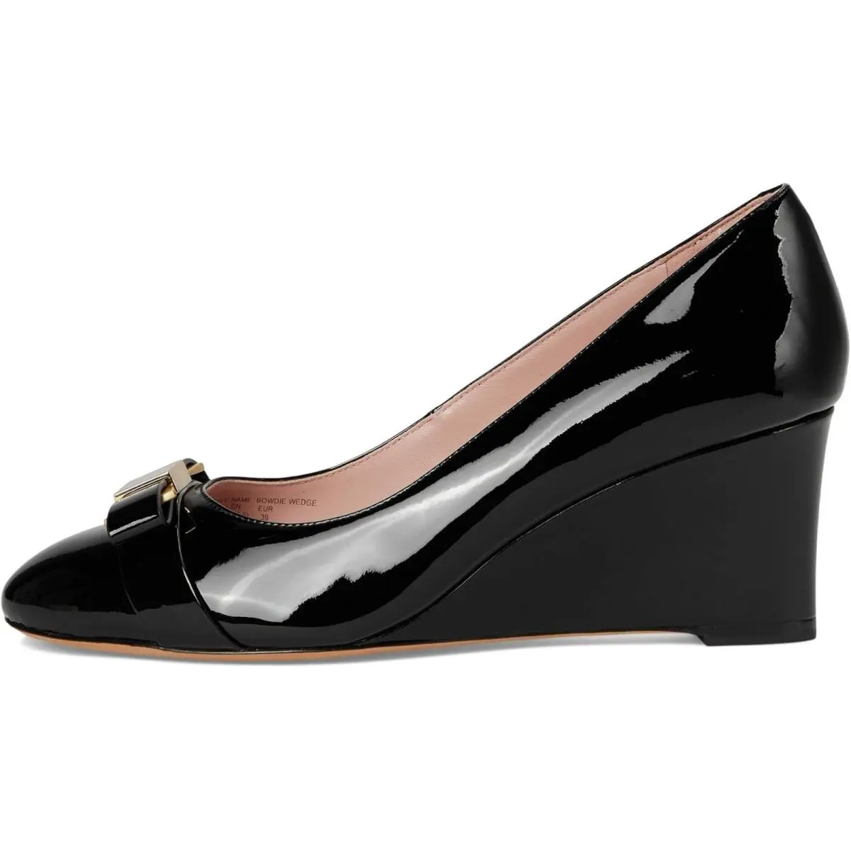 Kate Spade shoes - Kate Spade New York Bowdie Wedge - KJ155 - Black (UPC: 196021533266) 2
