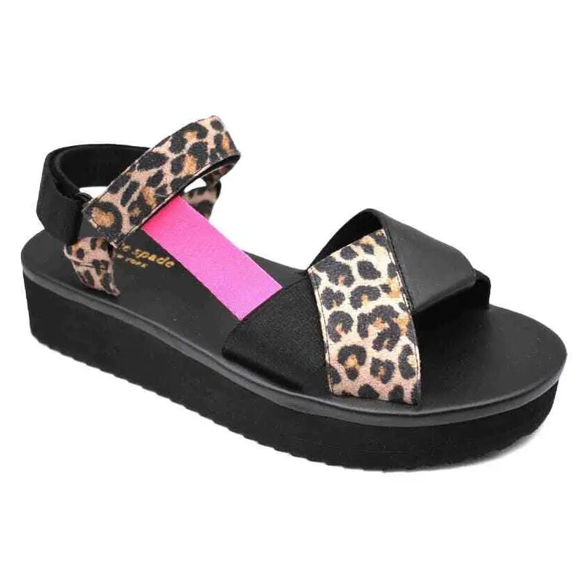Kate Spade New York Dotty Women`s Sandal Leopard 7.5 B