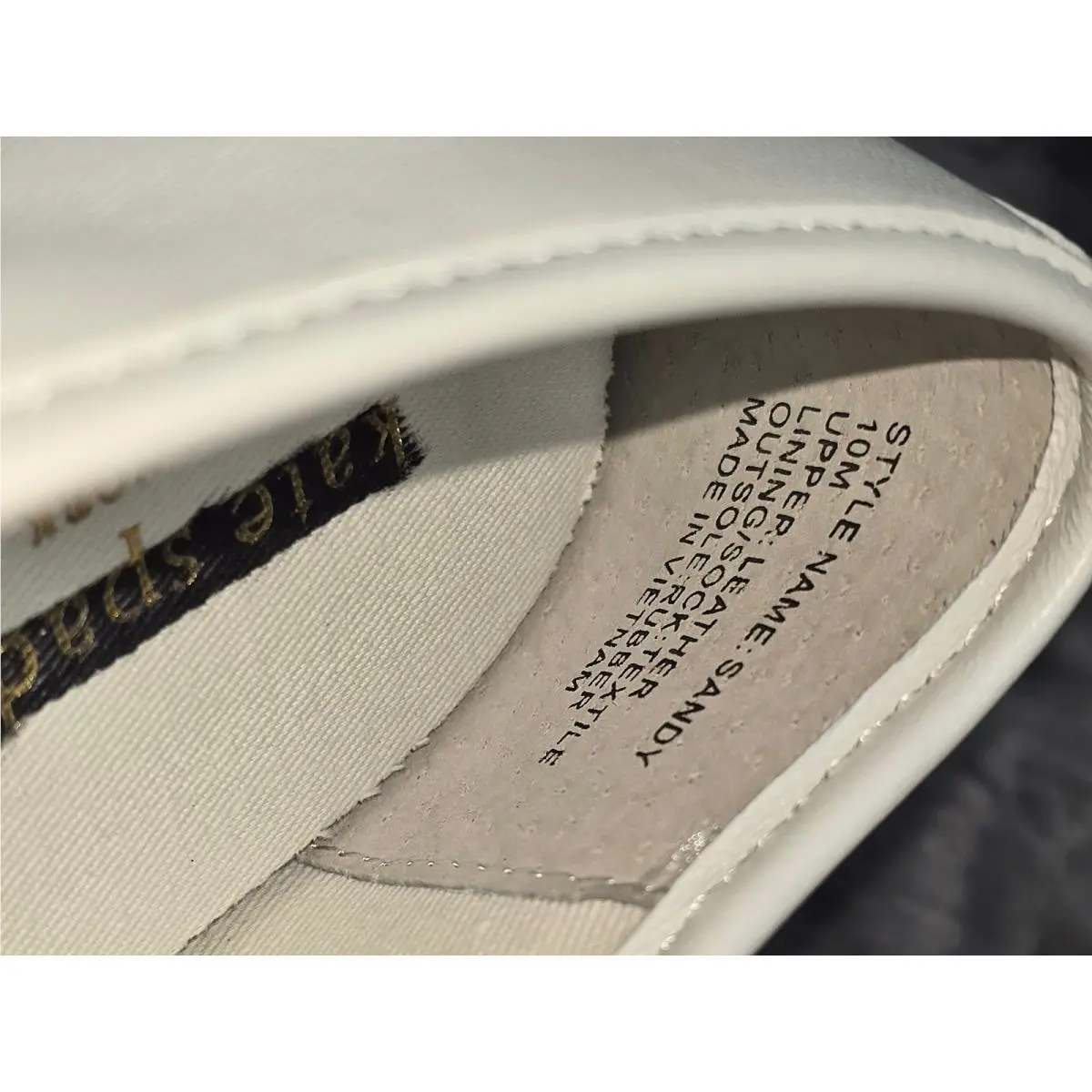 Kate Spade shoes - Sandy - Sandy - Slip on sneaker - White 3