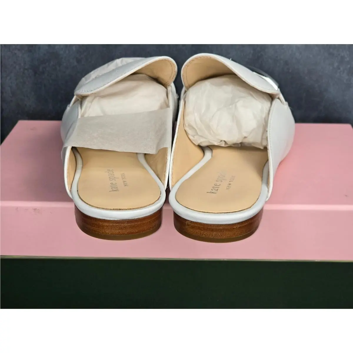 Kate Spade shoes - Kate Spade Laura Mule - Laura Mule - White 1