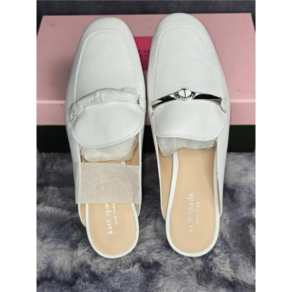 Kate Spade shoes - Kate Spade Laura Mule - Laura Mule - White 2