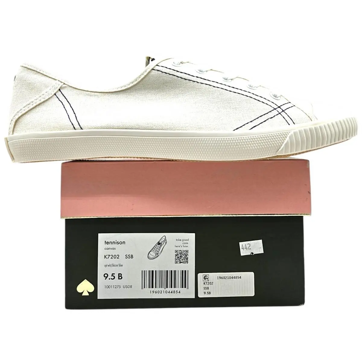 Kate Spade shoes - Tennison - Tennison - K7202 SSB - Opt White / Blazer Blue (UPC: 196021044854) 1