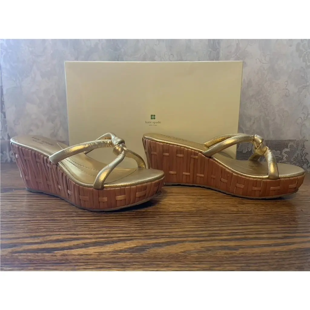 Kate Spade shoes - Gold 1