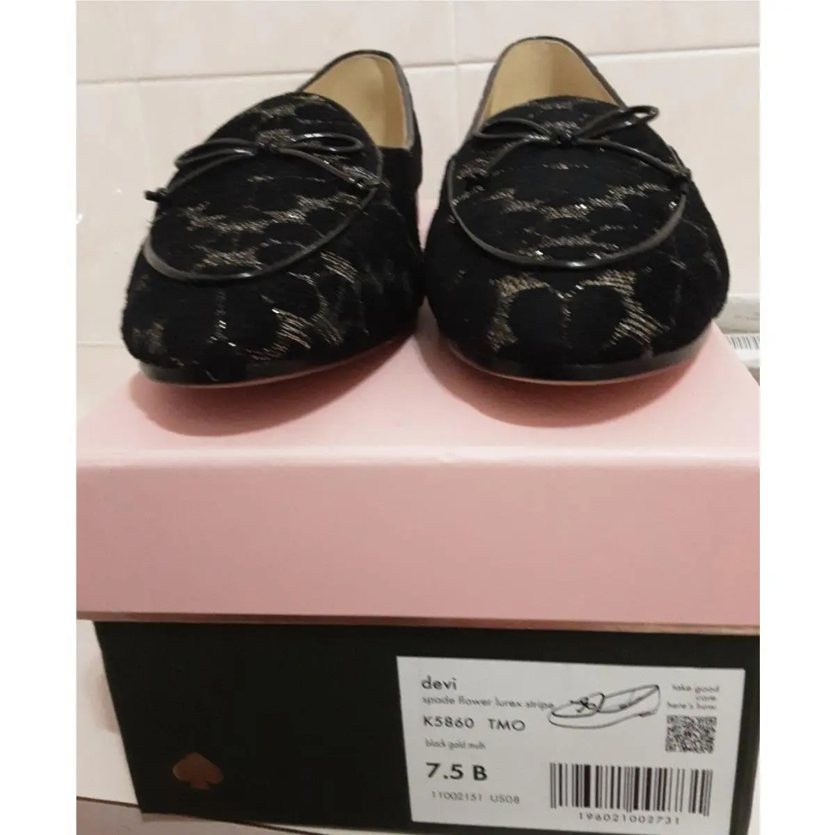 Kate Spade shoes - Flowers - Flowers - Black 3