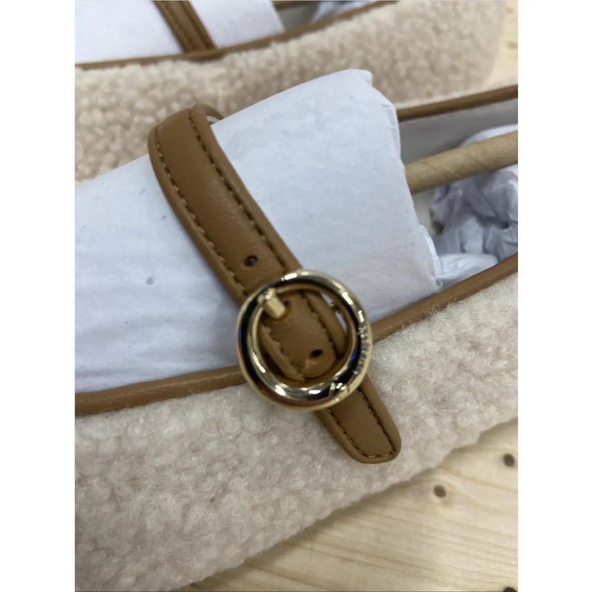 Kate Spade shoes - Halo Mary Jane Flat - Halo Mary Jane Flat - KN174 - Cream / Beige (UPC: 0196021692895) 0
