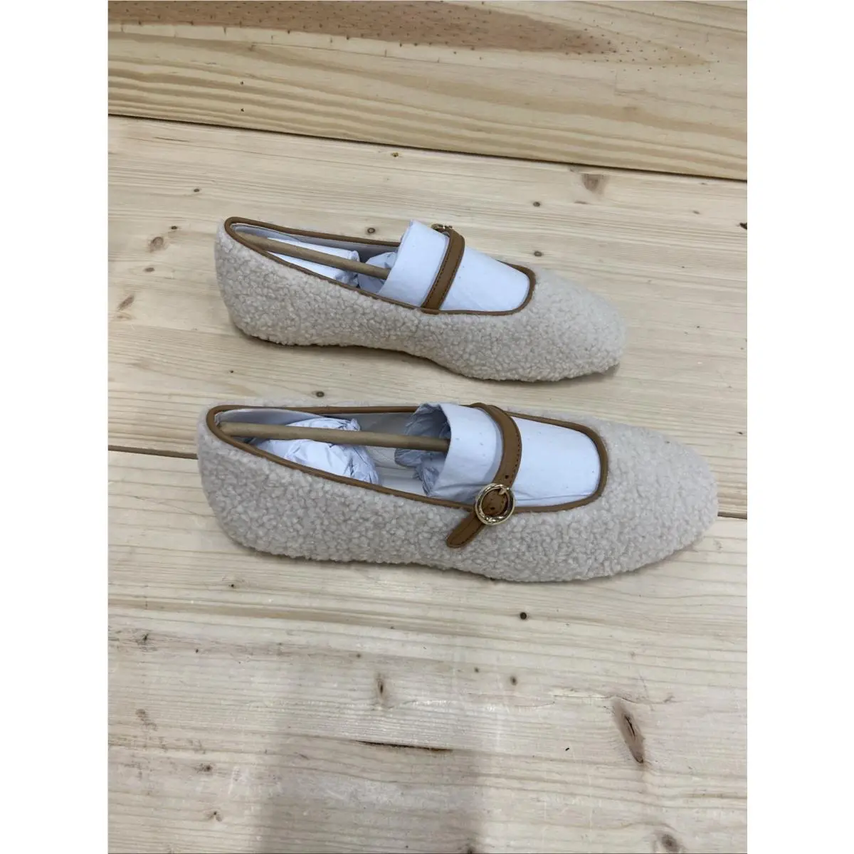 Kate Spade shoes - Halo Mary Jane Flat - Halo Mary Jane Flat - KN174 - Cream / Beige (UPC: 0196021692895) 3