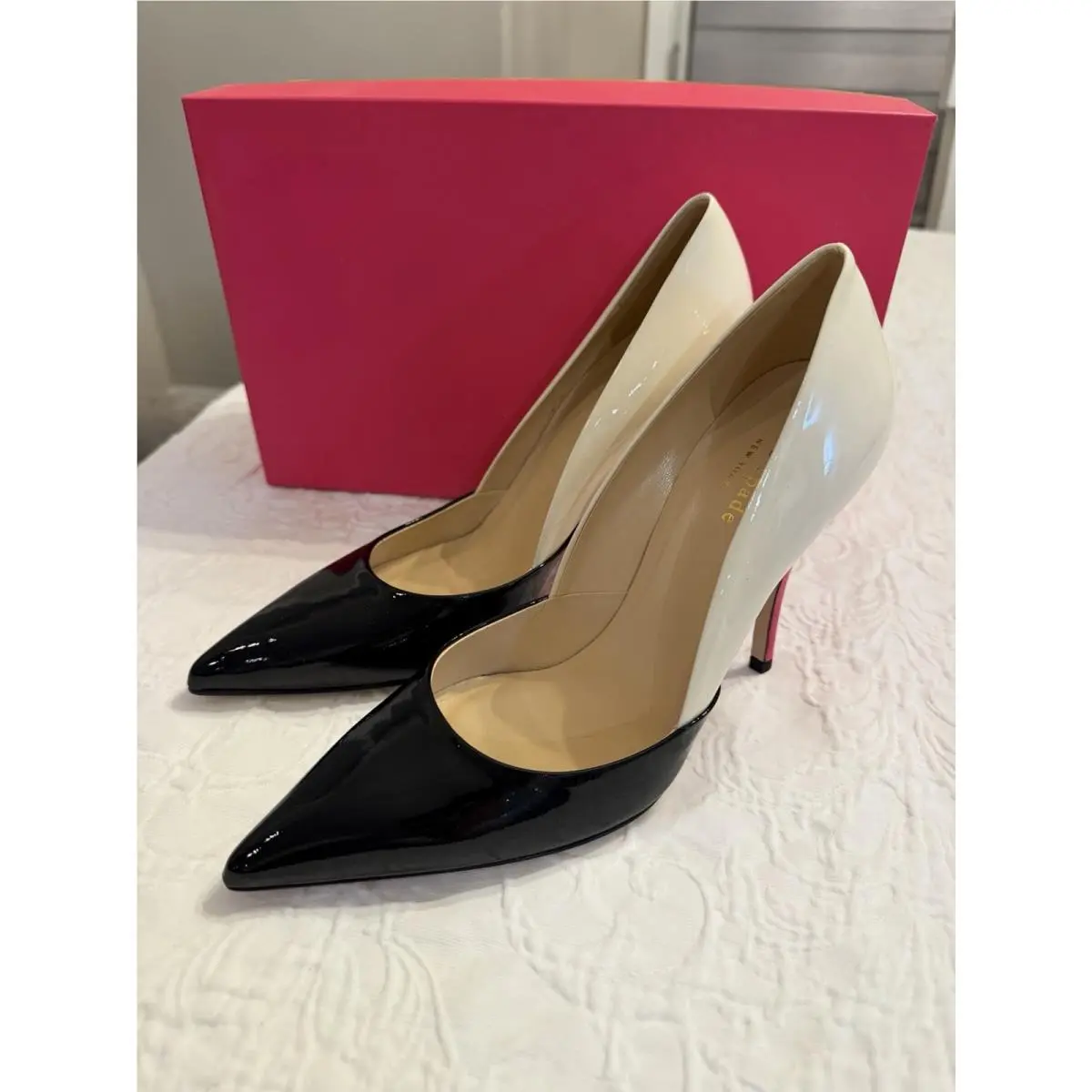 Kate Spade New York Lottie ‘13 Black Patent Pink 8us