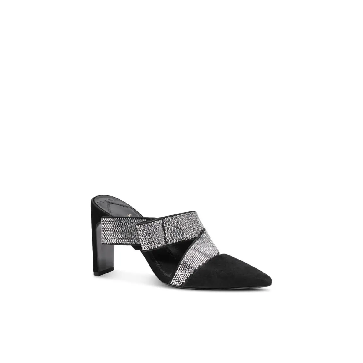 Kate Spade New York Womens Black Bianca Slip On Leather Pumps Shoes 6 B