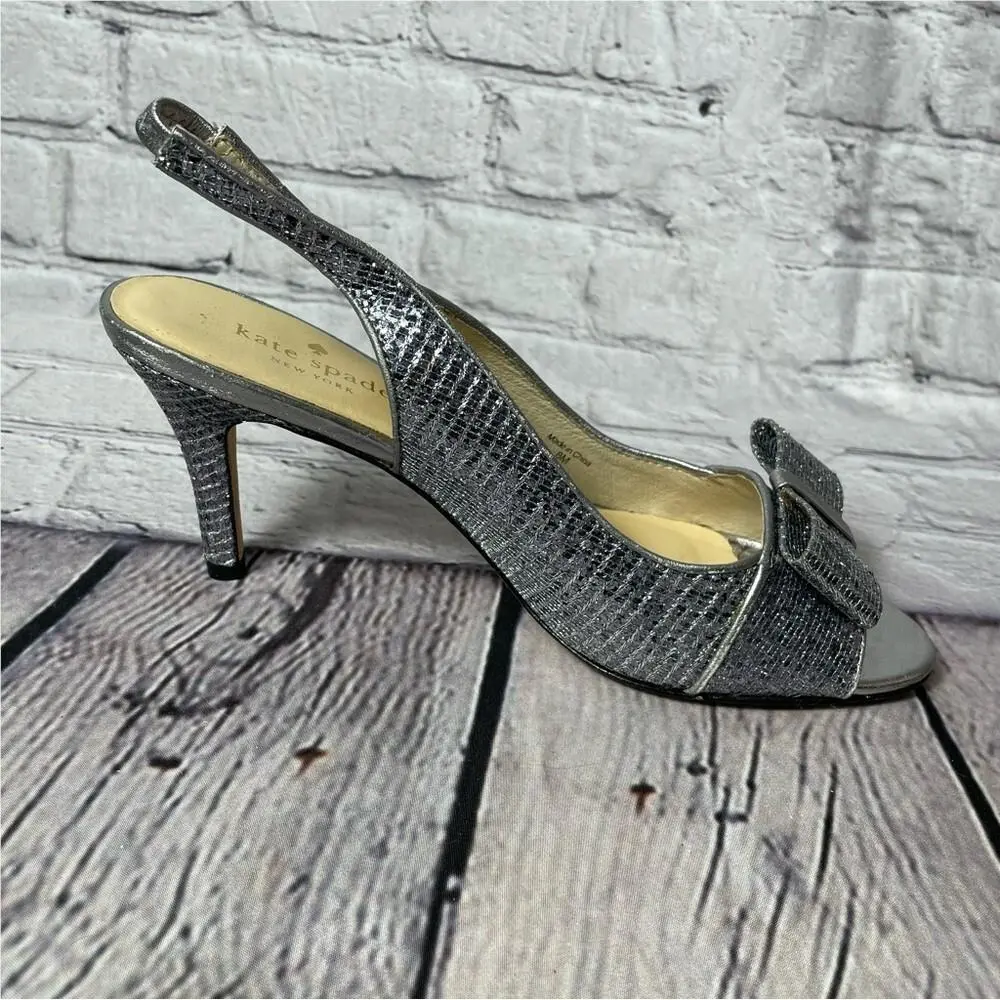 Kate Spade shoes - Silver 2