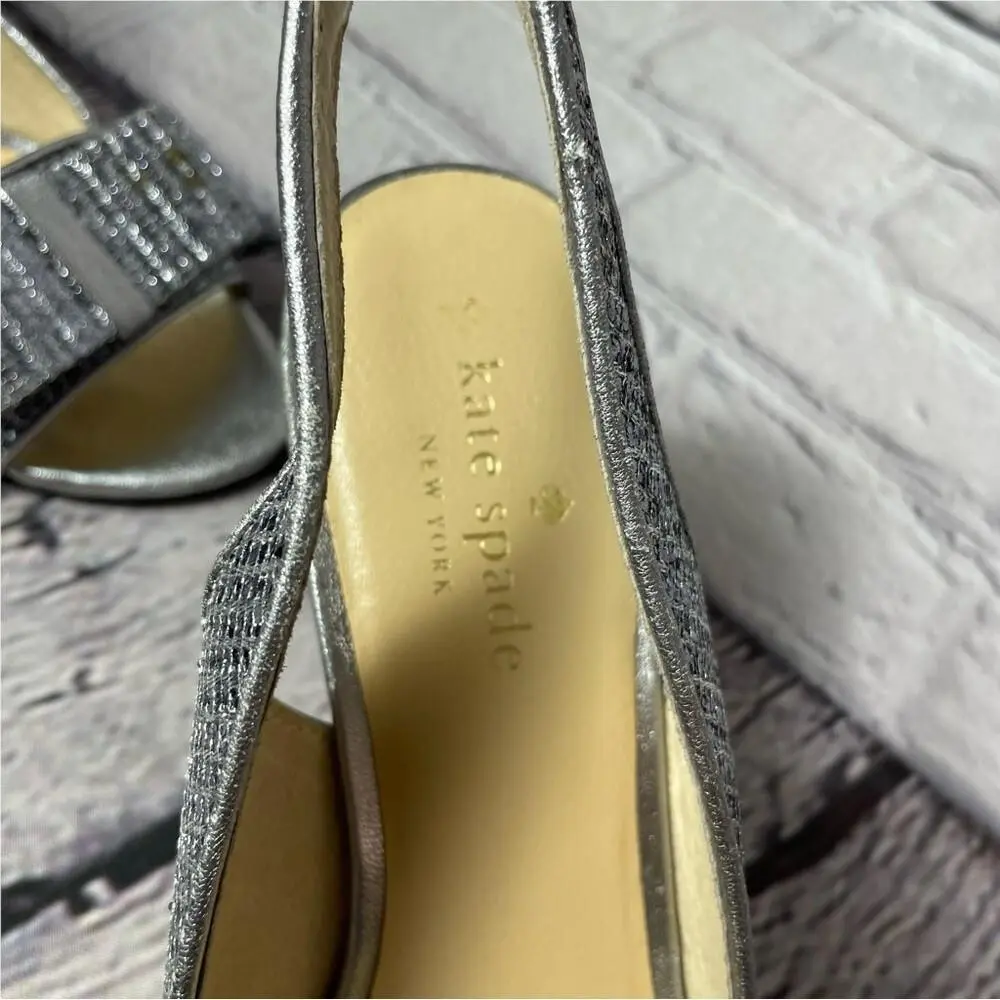 Kate Spade shoes - Silver 3