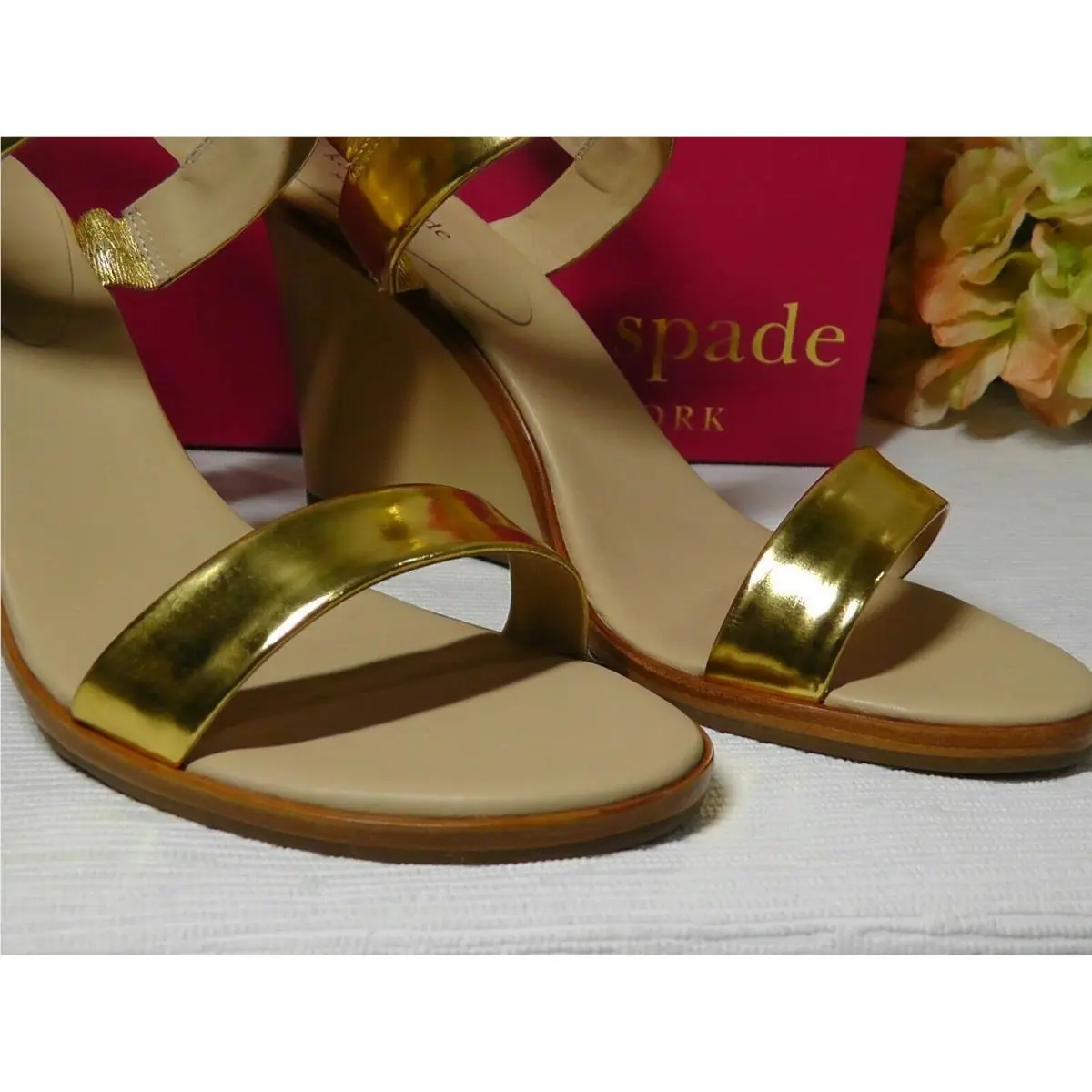 Kate Spade shoes - Gold 1