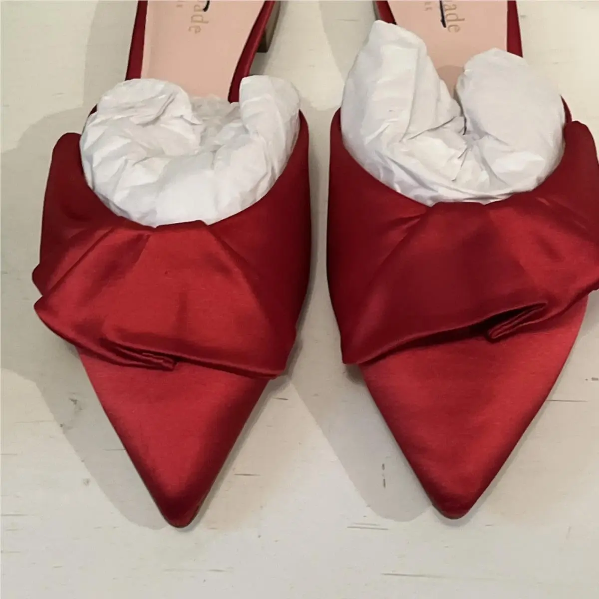 Kate Spade shoes - Kate Spade New York Faryn - Red Satin (UPC: 640819470962) 9