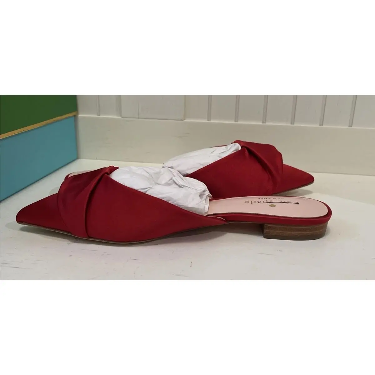 Kate Spade shoes - Kate Spade New York Faryn - Red Satin (UPC: 640819470962) 15