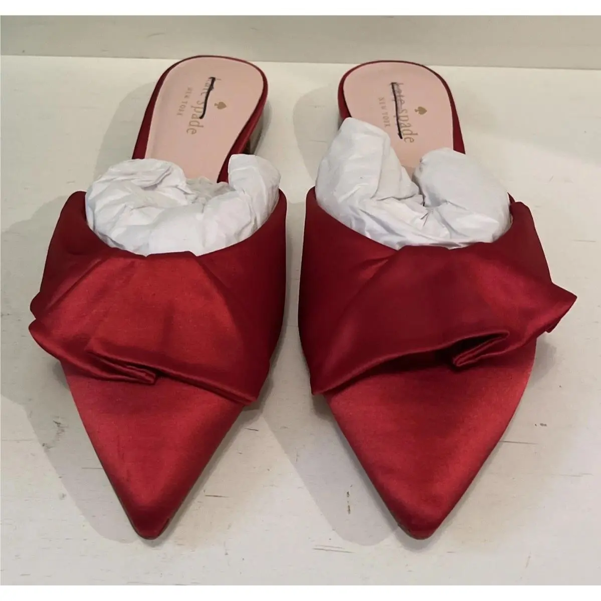 Kate Spade shoes - Kate Spade New York Faryn - Red Satin (UPC: 640819470962) 5
