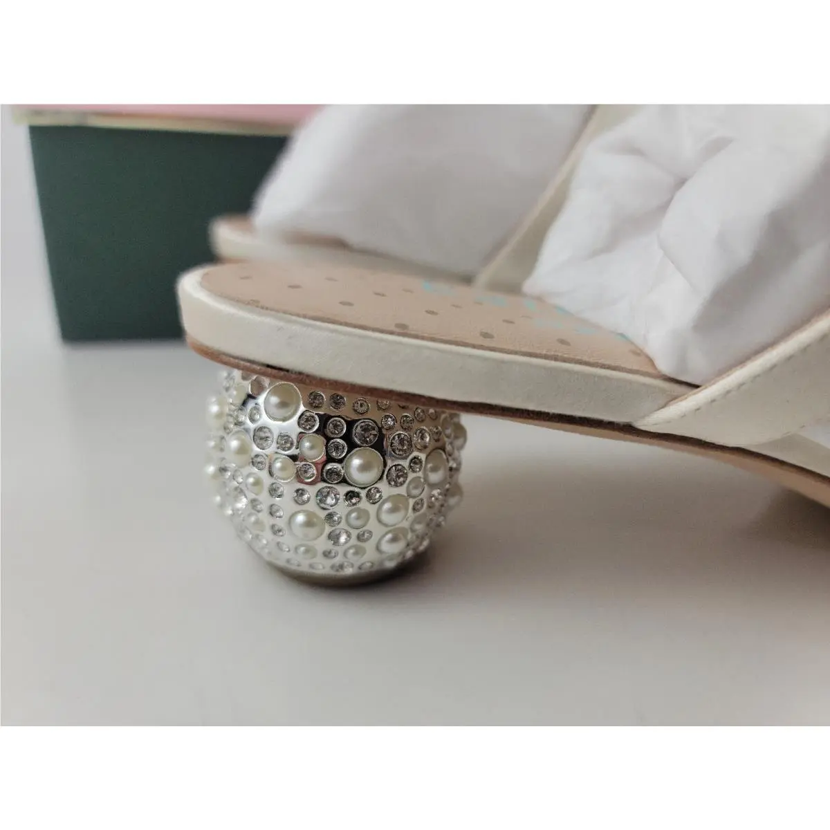 Kate Spade shoes - Kate Spade Palm Springs Crystal - Ivory, Exterior: Cream 4