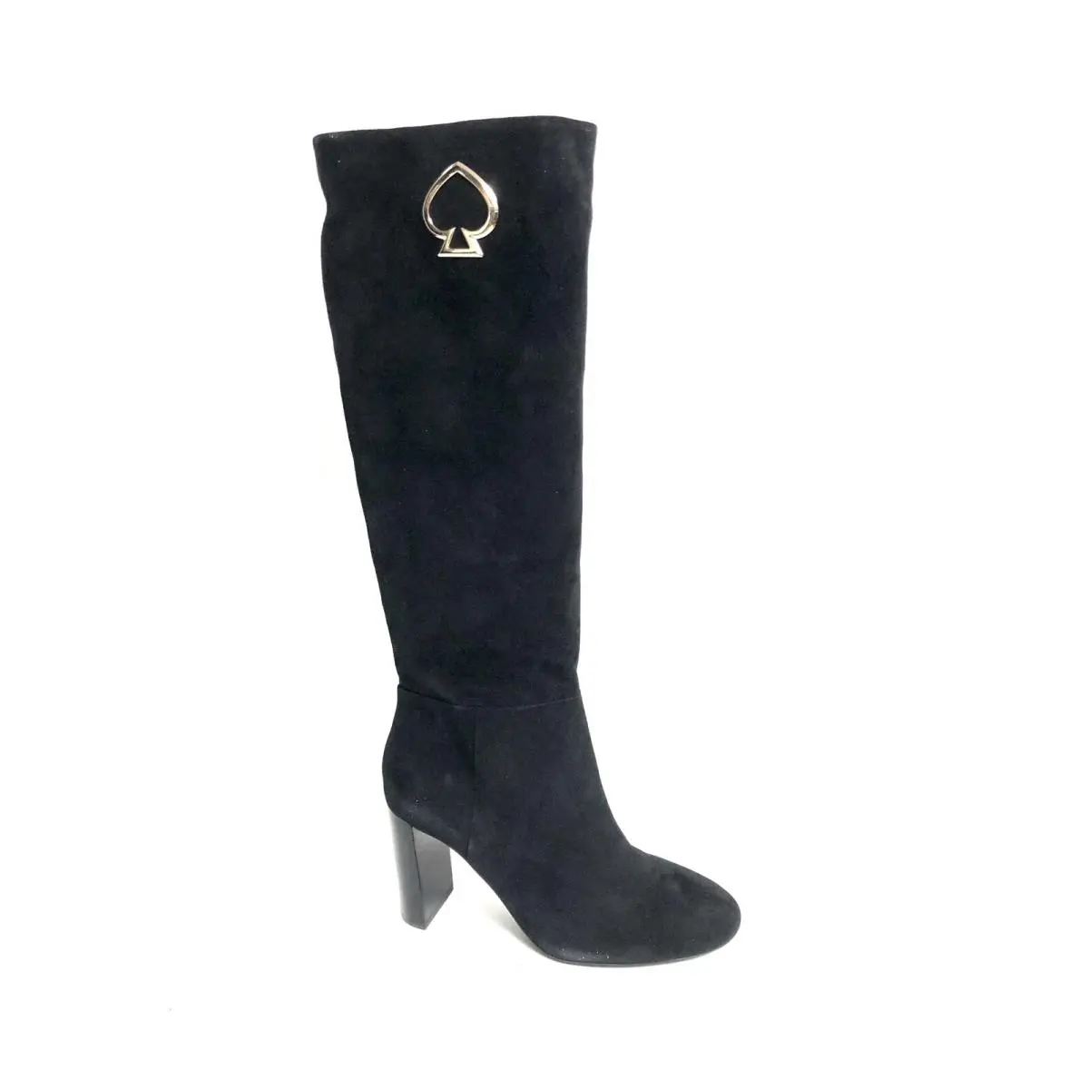 Kate Spade Womens Helana Boot Black Suede 8.5 M