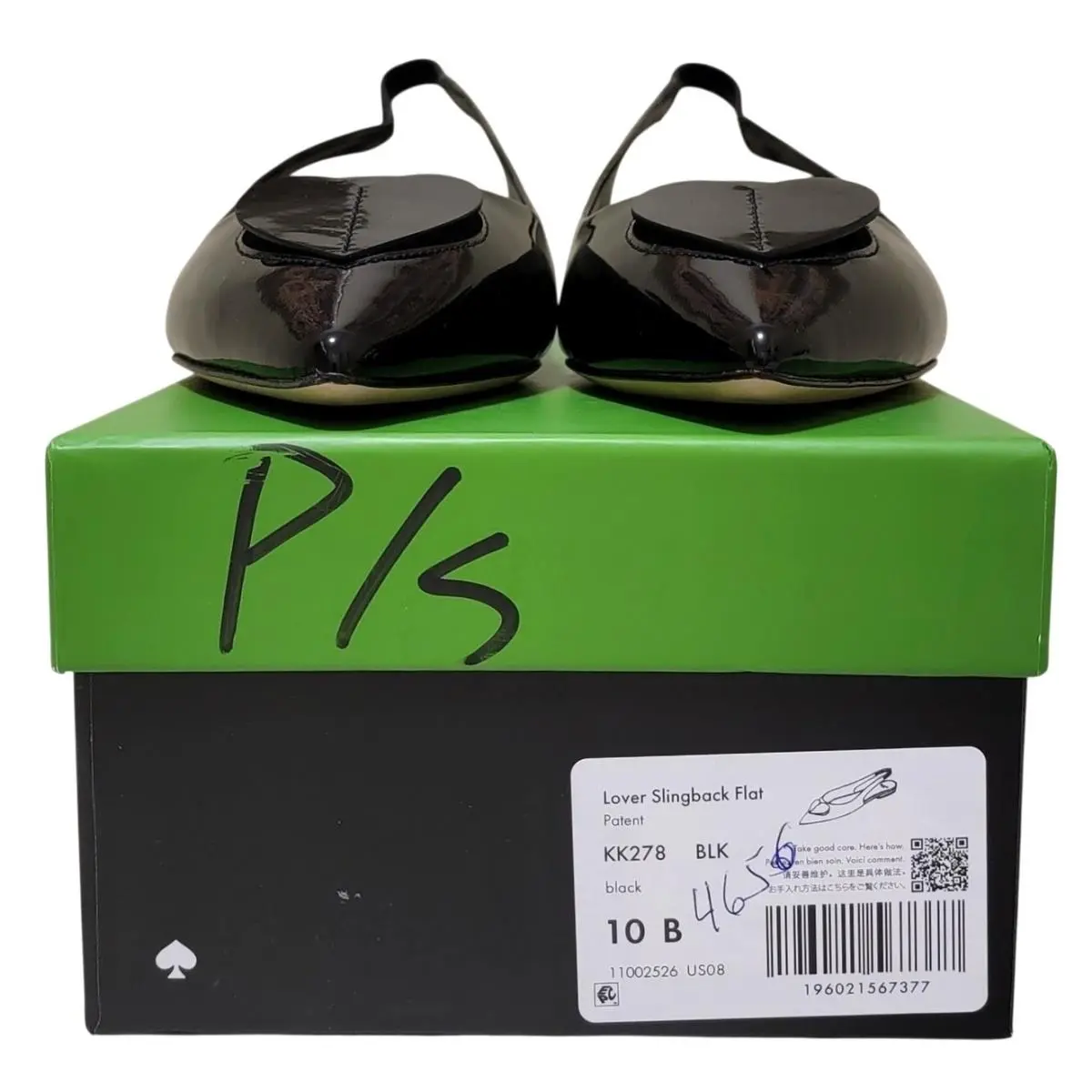 Kate Spade shoes - Lover Slingback Flat - Lover Slingback Flat - Black (UPC: 196021567377) 3