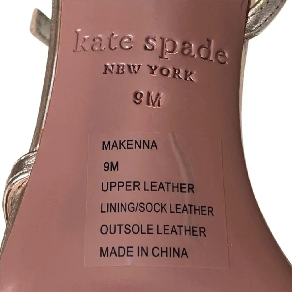Kate Spade shoes - Kate Spade Makenna - Makenna - Gold, Exterior: Multicolor 8