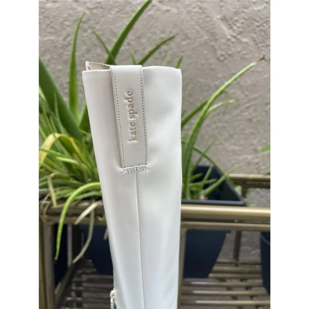 Kate Spade shoes - Colby Tall Heeled Boot - Colby Tall Heeled Boot - KJ151 - Bone (UPC: 196021532689) 7