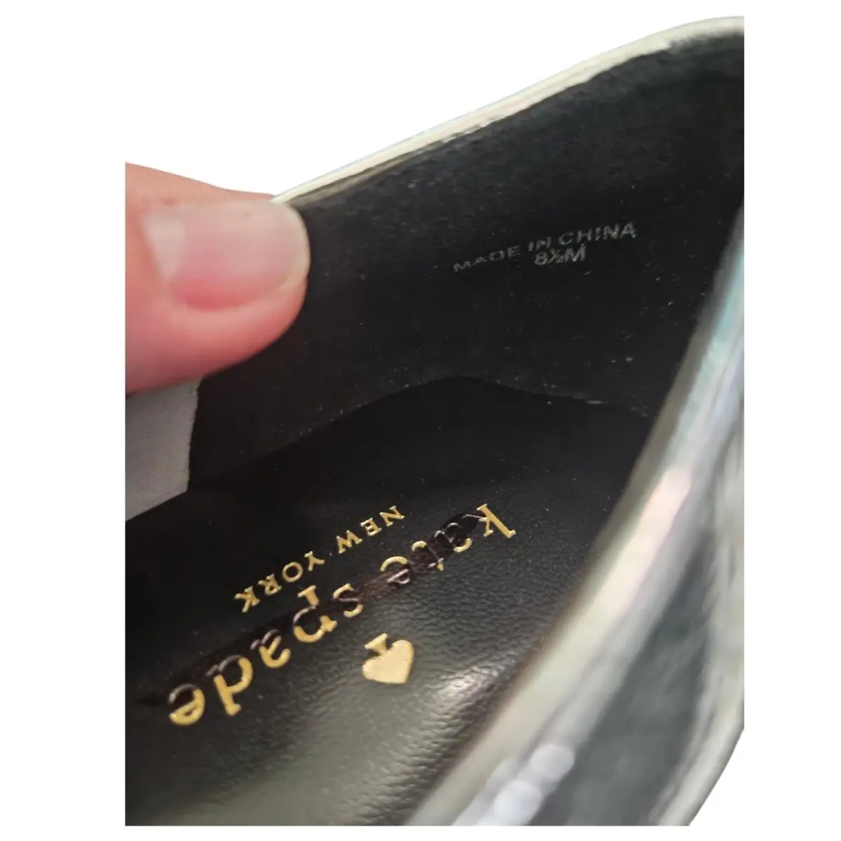 Kate Spade shoes - Kate Spade New York Genevieve - Silver (UPC: 640819436807) 8