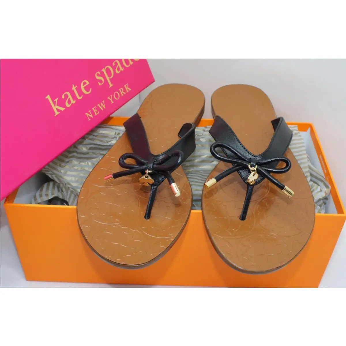 Kate Spade shoes - Thong - Thong - Black (UPC: 888445813573) 2