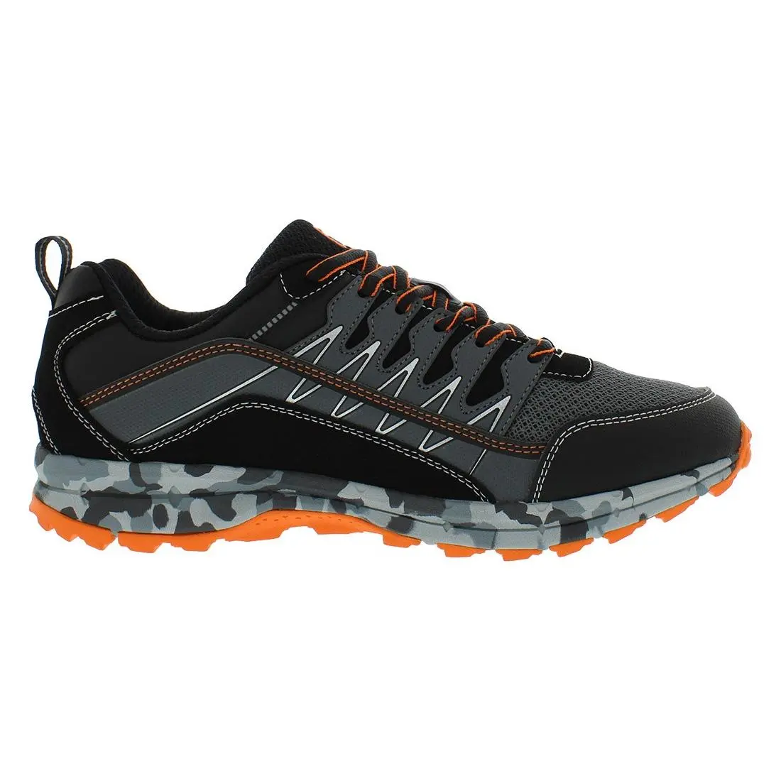Fila shoes - Black/Orange, Main: Black 6