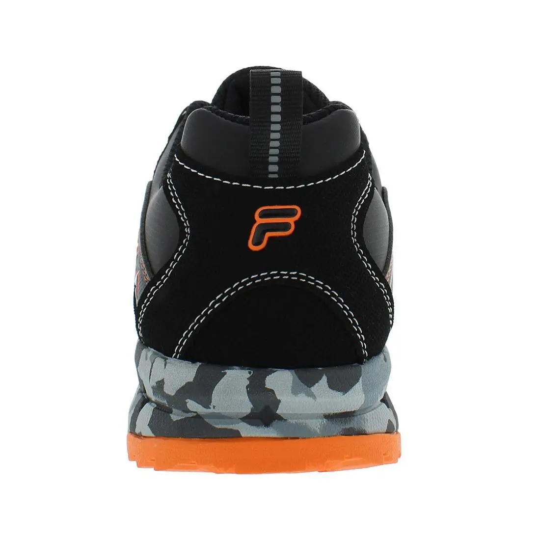 Fila shoes - Black/Orange, Main: Black 7
