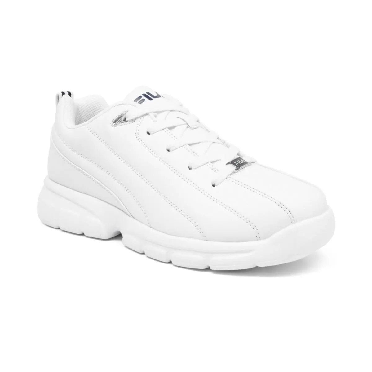 Fila shoes - leverage-m - 1SC086XX-101 - white/silver 6