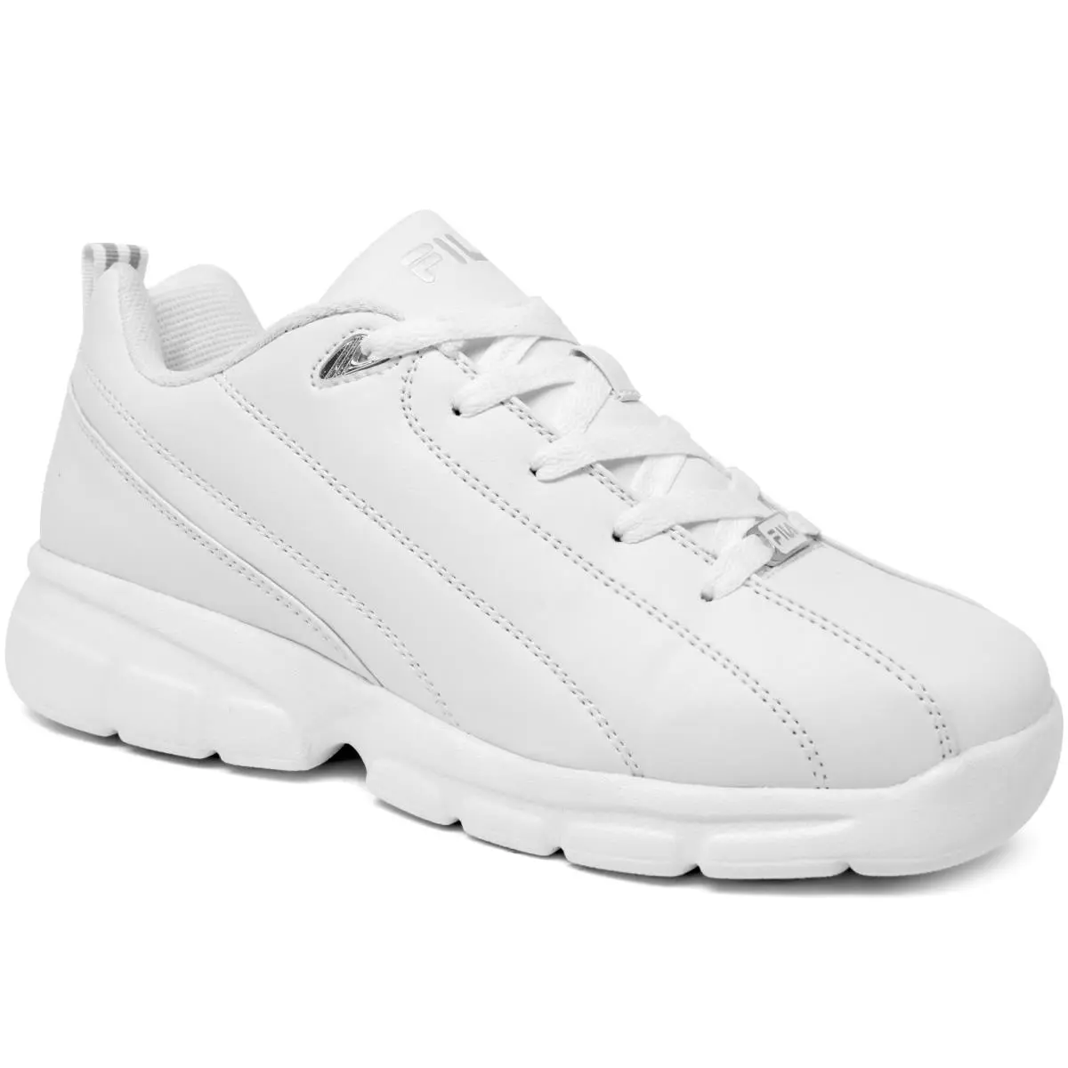 Fila shoes - leverage-m - 1SC086XX-101 - white/silver 4