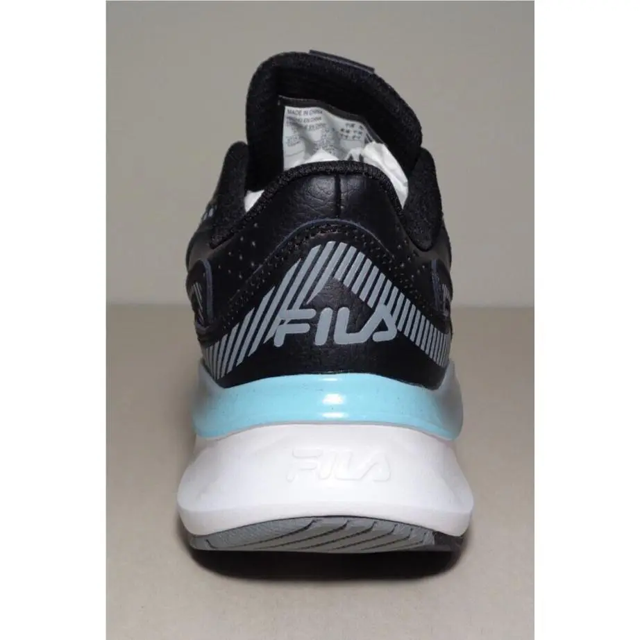 Fila shoes - Black / White / Aruba Blue (UPC: 196447239599) 9