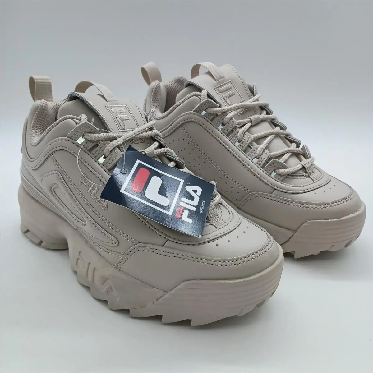 Fila shoes - Fila Disruptor II Premium - Disruptor Premium - Beige 1