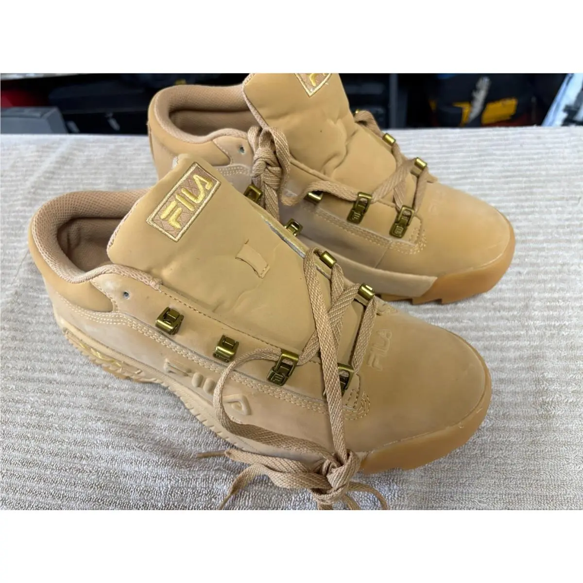 Fila shoes - FILA DISRUPTOR CLAY HIKER - DISRUPTOR CLAY HIKER - TAN 0