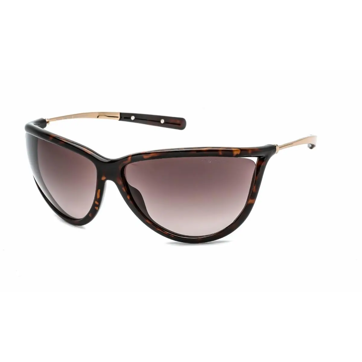 FT0770 52F Dark Havana/gradient Brown 70-14-115 Sunglasses by Tom Ford