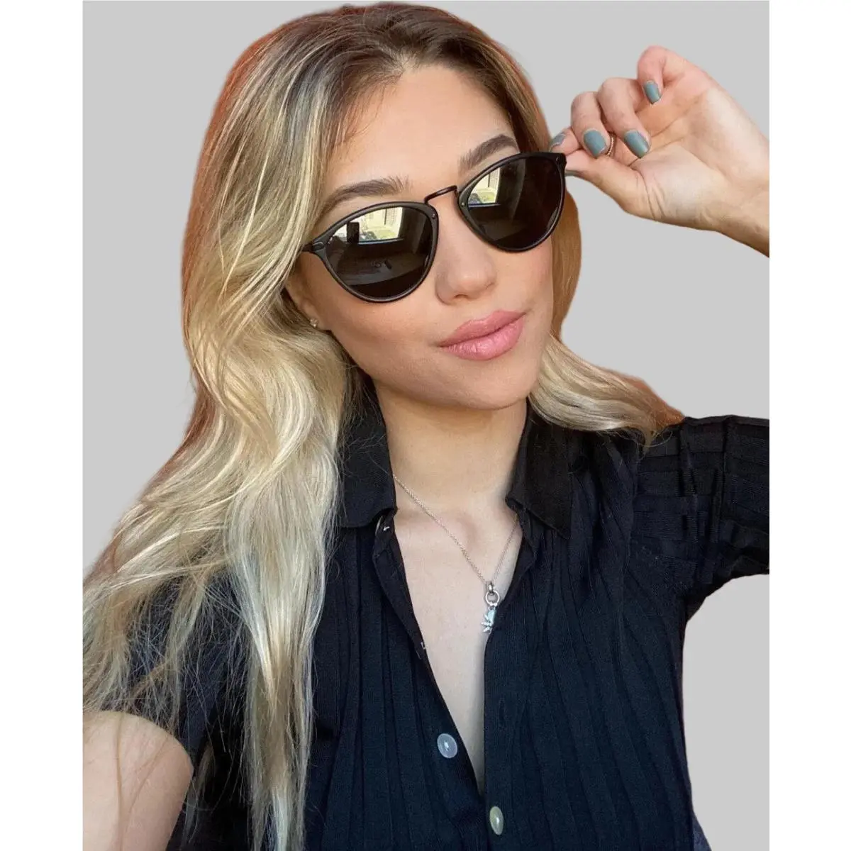 Paul Smith PM826S4656G 54mm Black Mirrored Women`s Sunglasses D24