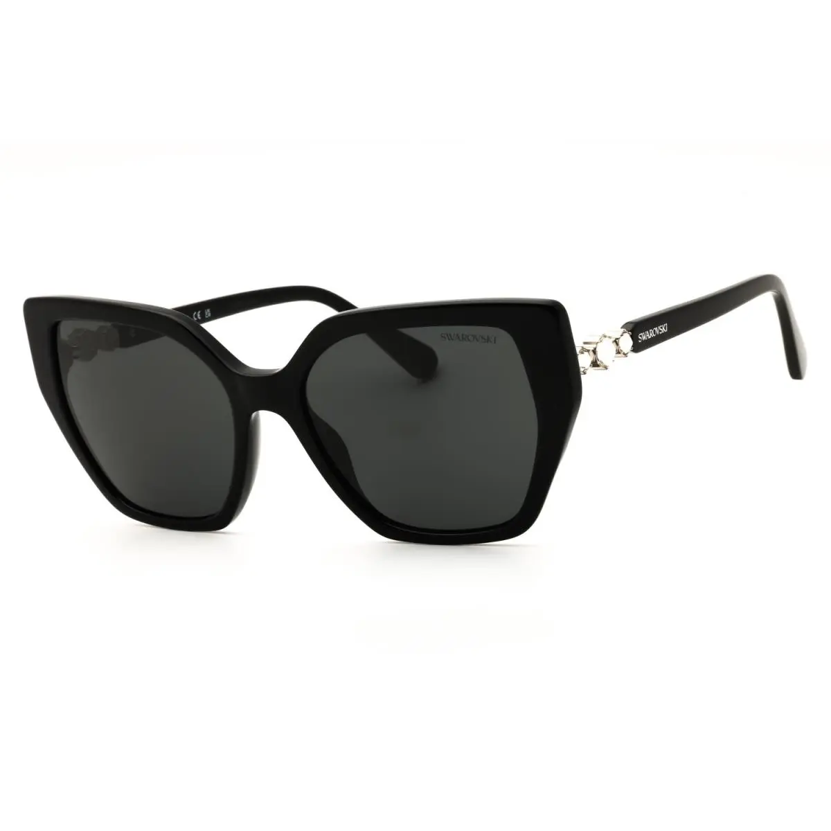 SK6016-1001-56 Sunglasses Frame Size 56mm 140mm 18mm Black Women by Swarovski