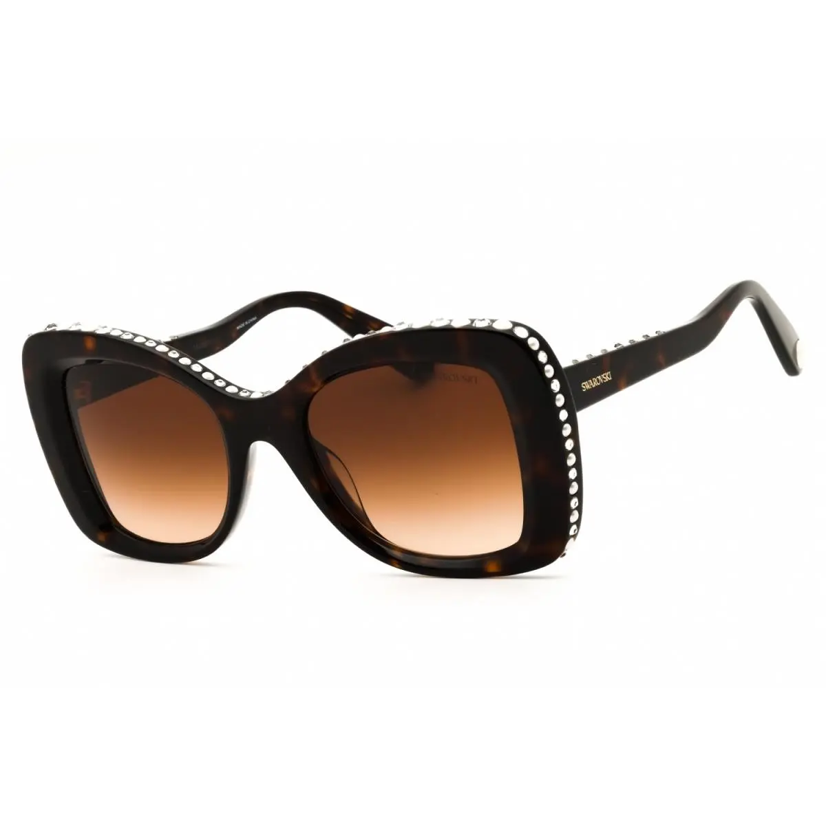 SK6062-1094-51 Sunglasses Frame Size 51mm 145mm 21mm Havana Women by Swarovski