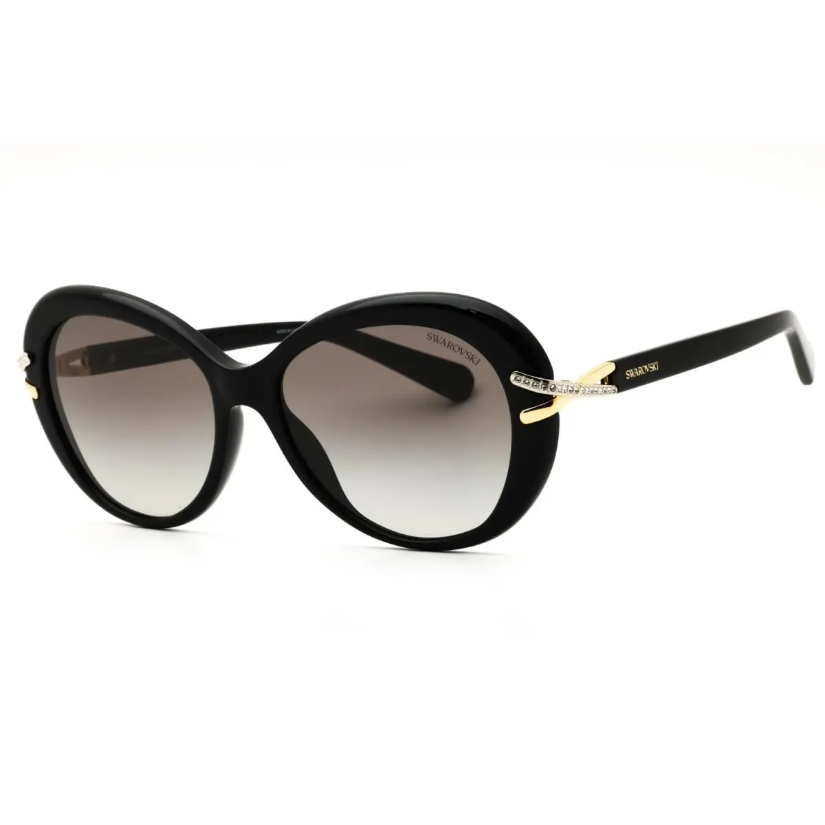 SK6026 100111 Black/grey Gradient 56-16-140 Sunglasses by Swarovski