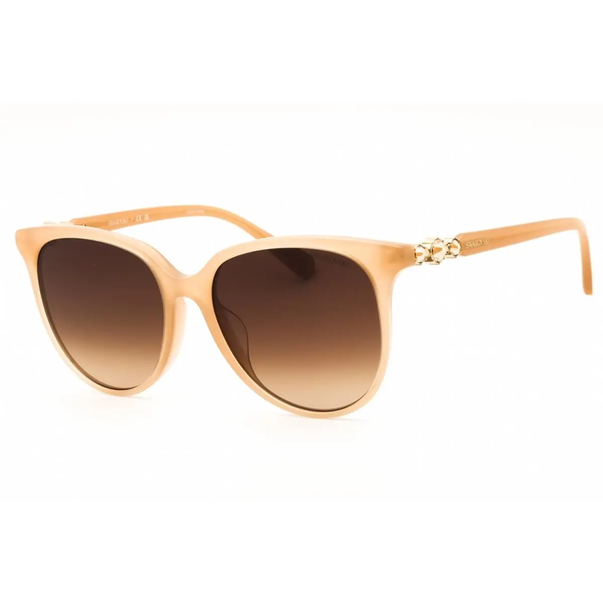 SK6023-2002-56 Sunglasses Frame Size 56mm 145mm 17mm Beige Women by Swarovski