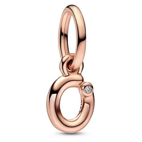 Pandora Letter O Script Alphabet Dangle Charm 782468C01