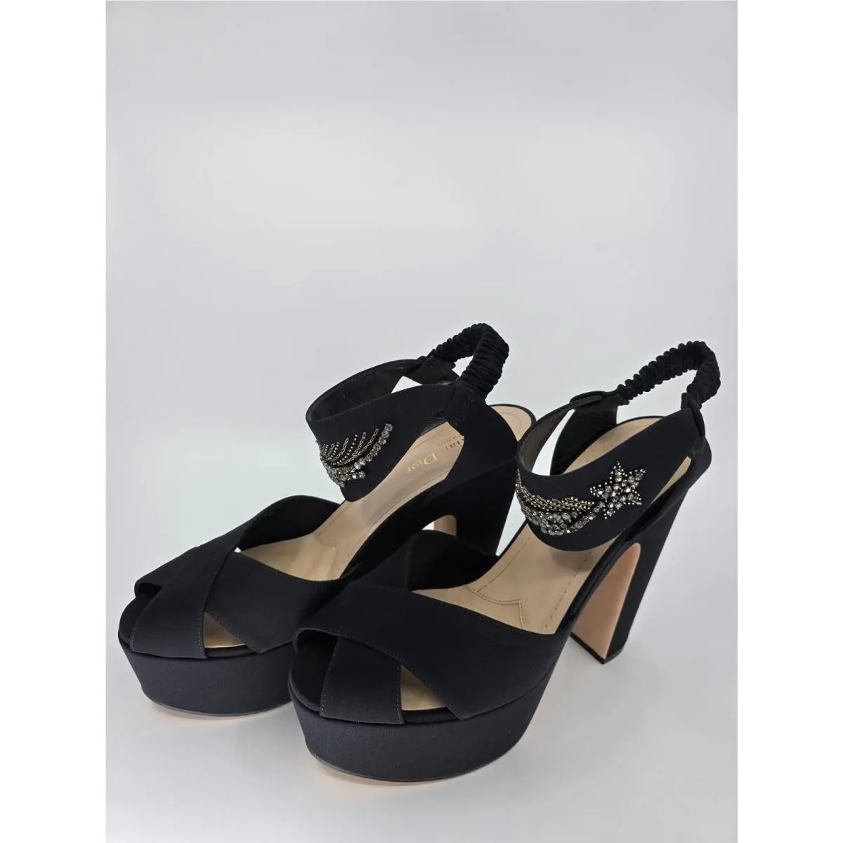 Dior shoes - S25 EMBROIDERED MUSE - EMBROIDERED MUSE - Black 2