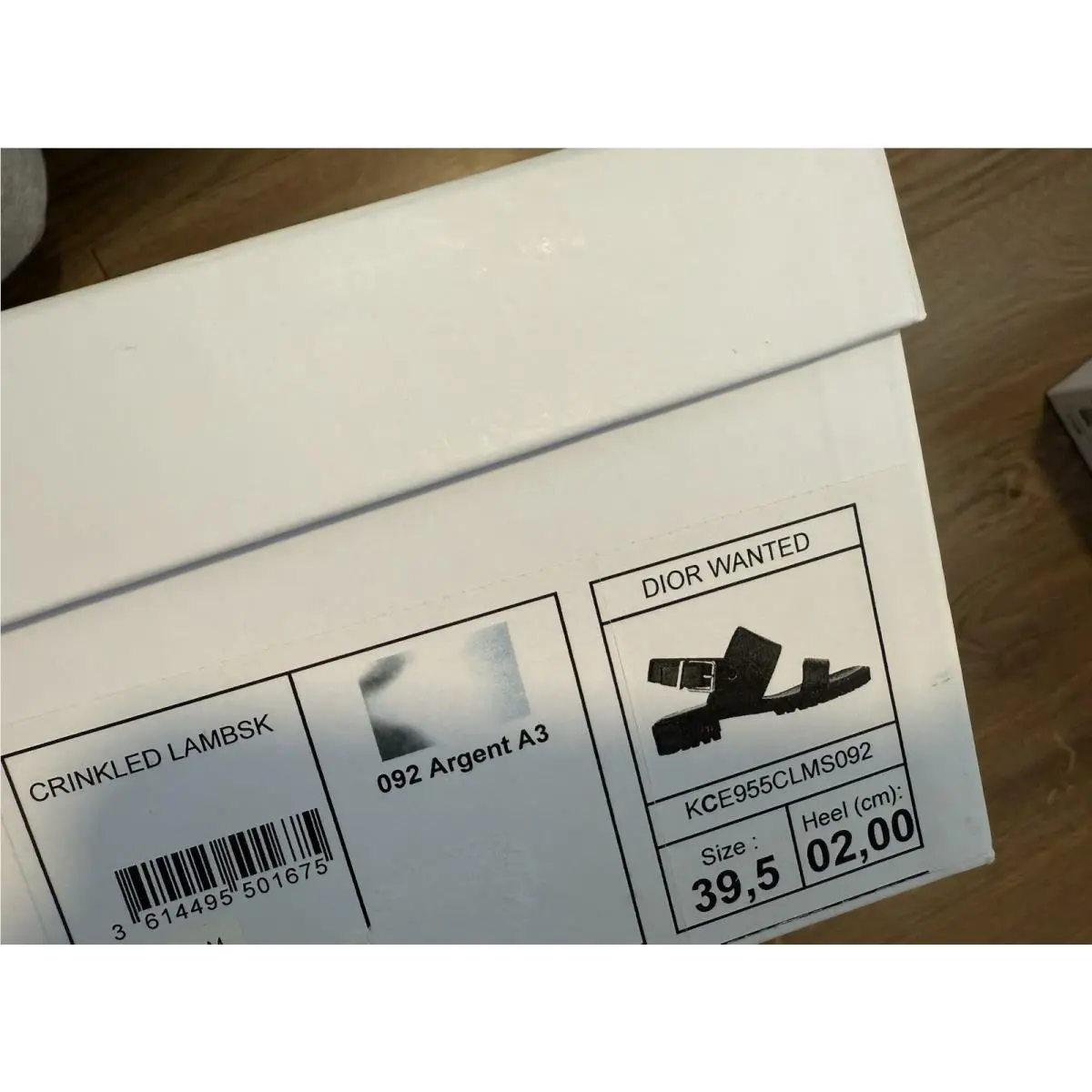 Dior shoes - Christian DIOR Wanted - Christian Wanted - Silver (UPC: 3614495501675) 8