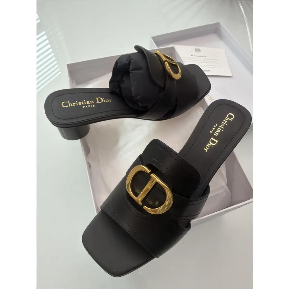 Dior shoes - Open Toe - Open Toe - Black 8