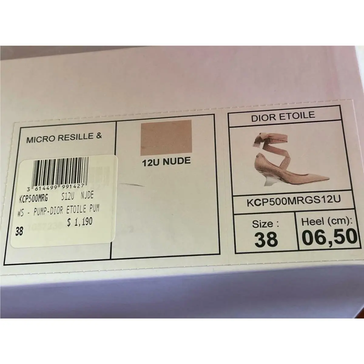 Dior shoes - Nude 1
